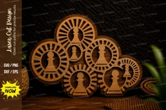 Steampunk Gear Keyhole Laser Cut Svg Design steampunk gear Product Image 1