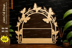 Butterfly Arch Frame Laser Cut, butterfly arch frame laser Product Image 1