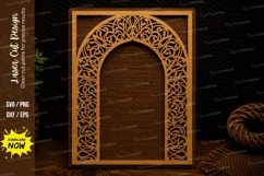 Ornate Arch Frame Laser Cut SVG Design ornate arch svg, deco Product Image 1