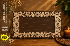 Heron Round Wildlife Laser Cut SVG Design heron svg, heron Product Image 1