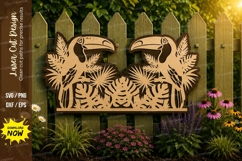Rooster Family Laser Cut SVG File rooster svg, chicken famil Product Image 1