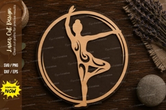 Ballerina Laser Cut SVG File ballerina svg, ballet dancer sv Product Image 1