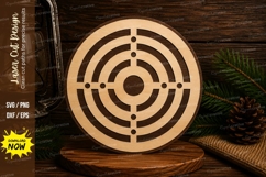 Baseball Target Laser Cut SVG File baseball target svg, base Product Image 1