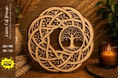 Tree Of Life Laser Cut SVG File tree of life svg, celtic tre Product Image 1