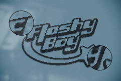 LCD Screen Text &amp; Logo Effect Product Image 4