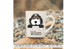 Bernedoodle Dogs Pocket Sublimation Designs Product Image 5