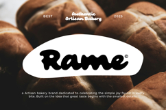 Le Pain Cafe - Nostalgic Bold Retro Brush Script Product Image 10