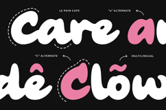 Le Pain Cafe - Nostalgic Bold Retro Brush Script Product Image 8