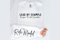 Lead by example inspire the next generation Sleeve SVG Product Image 2