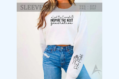 Lead by example inspire the next generation Sleeve SVG Product Image 1