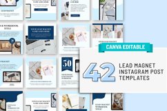Lead Magnet Instagram Post Template, Lead Magnet Kit Product Image 2
