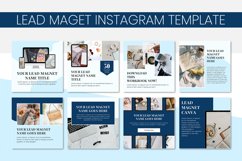 Lead Magnet Instagram Post Template, Lead Magnet Kit Product Image 7
