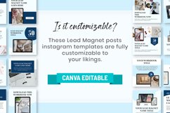 Lead Magnet Instagram Post Template, Lead Magnet Kit Product Image 9