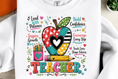 Lead with Patience Teacher PNG Product Image 1