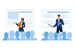 networking leader conference vector Product Image 1