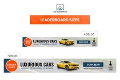 Car Booking Ad Banner Templates - HTML5 Animated Ads Product Image 3