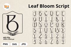 Leaf Bloom Script Product Image 1
