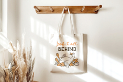 Thanksgiving Goose Quote Clipart | Retro Fall PNG SVG Product Image 3