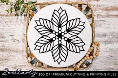 Mandala SVG Cut File Floral Mandala for T-shirt Mug Pillows Product Image 2