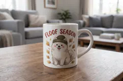 Leaf Pile Zoomies Cozy Chaos Sublimation Product Image 5