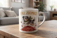 Leaf Pile Zoomies Cozy Chaos Sublimation Product Image 11