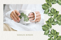 Leaf Seamless Border PNG Product Image 2