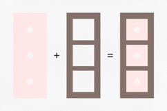Leaning Interchangeable Insert Frame Stand Standing frame Product Image 2