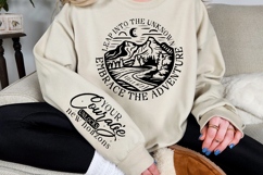 Leap into the unknown embrace the Sleeve Svg Design Product Image 3