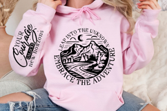 Leap into the unknown embrace the Sleeve Svg Design Product Image 2