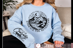 Leap into the unknown embrace the Sleeve Svg Design Product Image 1