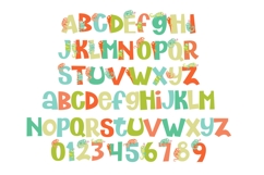Leaping Lizards Color Font Product Image 4