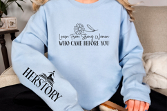 Learn from strong women who came before you Sleeve SVG Product Image 2