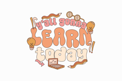 Retro Teacher T-shirt Design Bundle Product Image 7
