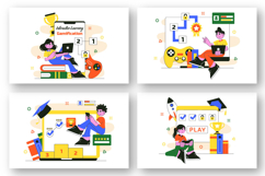 10 Interactive Learning Gamification Illustration Product Image 3