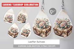 Earring Leather Suitcase Product Image 1