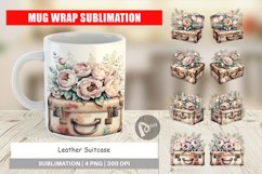 Mug Wrap Leather Suitcase Product Image 1