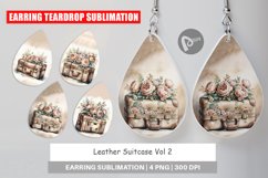 Earring Leather Suitcase Product Image 1