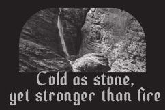 Leathess - Blackletter Font Product Image 3