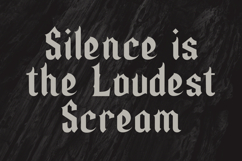 Leathess - Blackletter Font Product Image 4