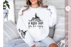 Leave a legacy a boss lady for the ages Sleeve SVG Design Product Image 3