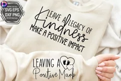 Leave a Legacy of Sleeve SVG, Motivational Sleeve SVG Product Image 1