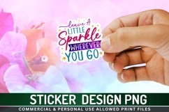 Leave a little sparkle Stickers PNG Product Image 1