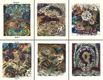 6 Vintage Psychedelic Prints from 1919 Image Bundle Product Image 2