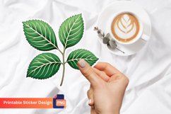 Green Leaves Stickers, Botanical Stickers, Greenery Stickers Product Image 1
