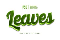 nature editable text effect mockup bundle - 4 variations Product Image 2