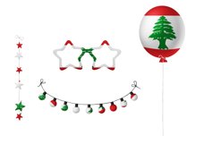 National, Patriotic Party Bundle. Lebanon Product Image 4