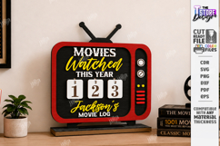 Led Lights Movies Counter - Cinema Tracker Signs Laser Cut Product Image 16