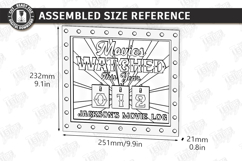 Led Lights Movies Counter - Cinema Tracker Signs Laser Cut Product Image 3