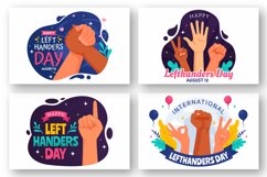 13 Happy Left Handers Day Illustration Product Image 3