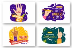 18 Happy Left Handers Day Illustration Product Image 3